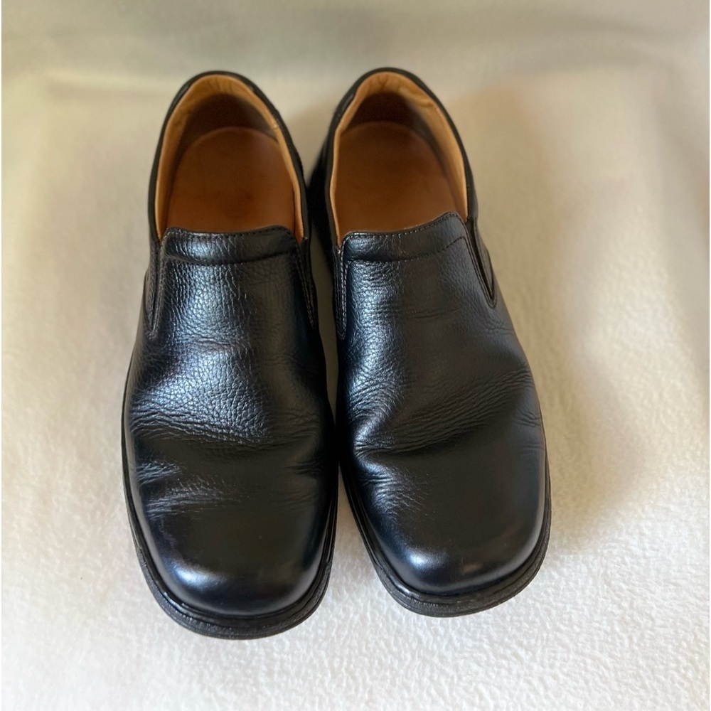 Clark’s Size 9M Men’s Leather Black Sip On Loafers - Picture 6 of 16